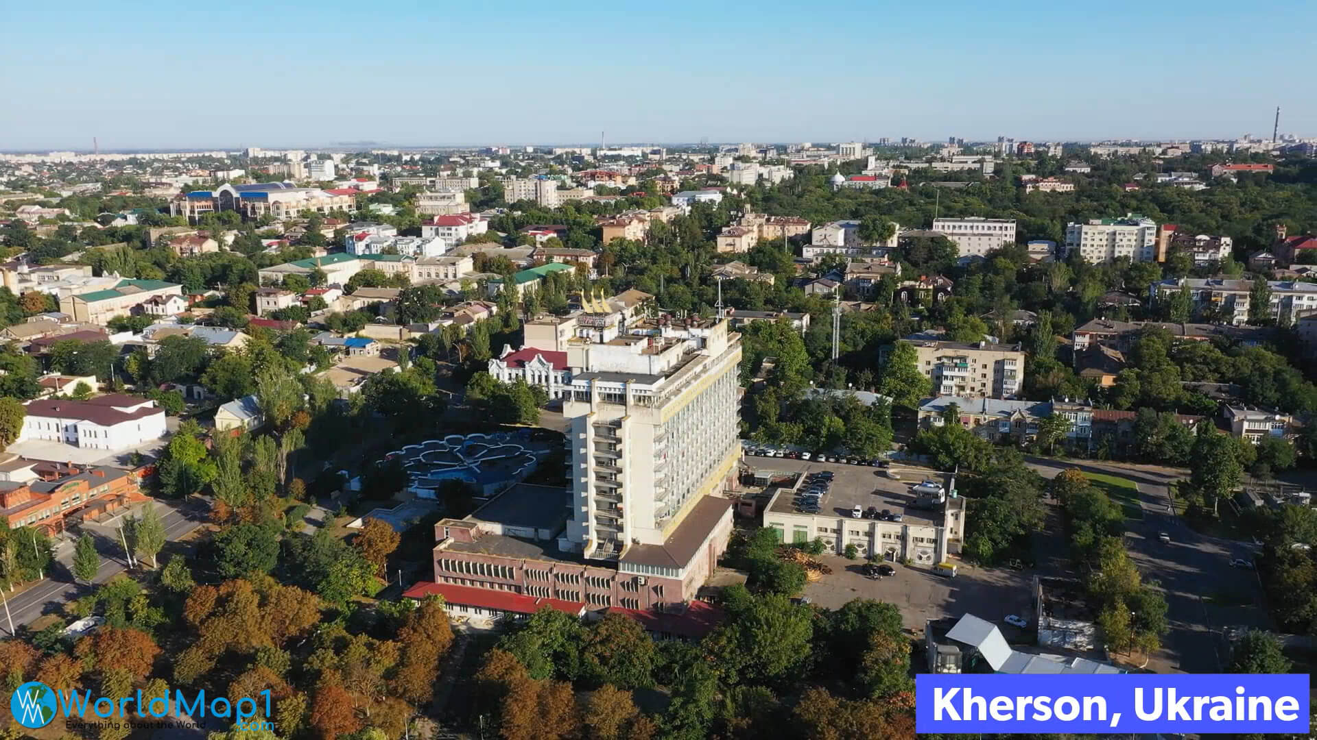 City of Kherson in Ukraine